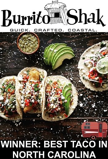 best tacos in NC - Burrito Shak - Hampstead, NC - RCI Plus Topsail