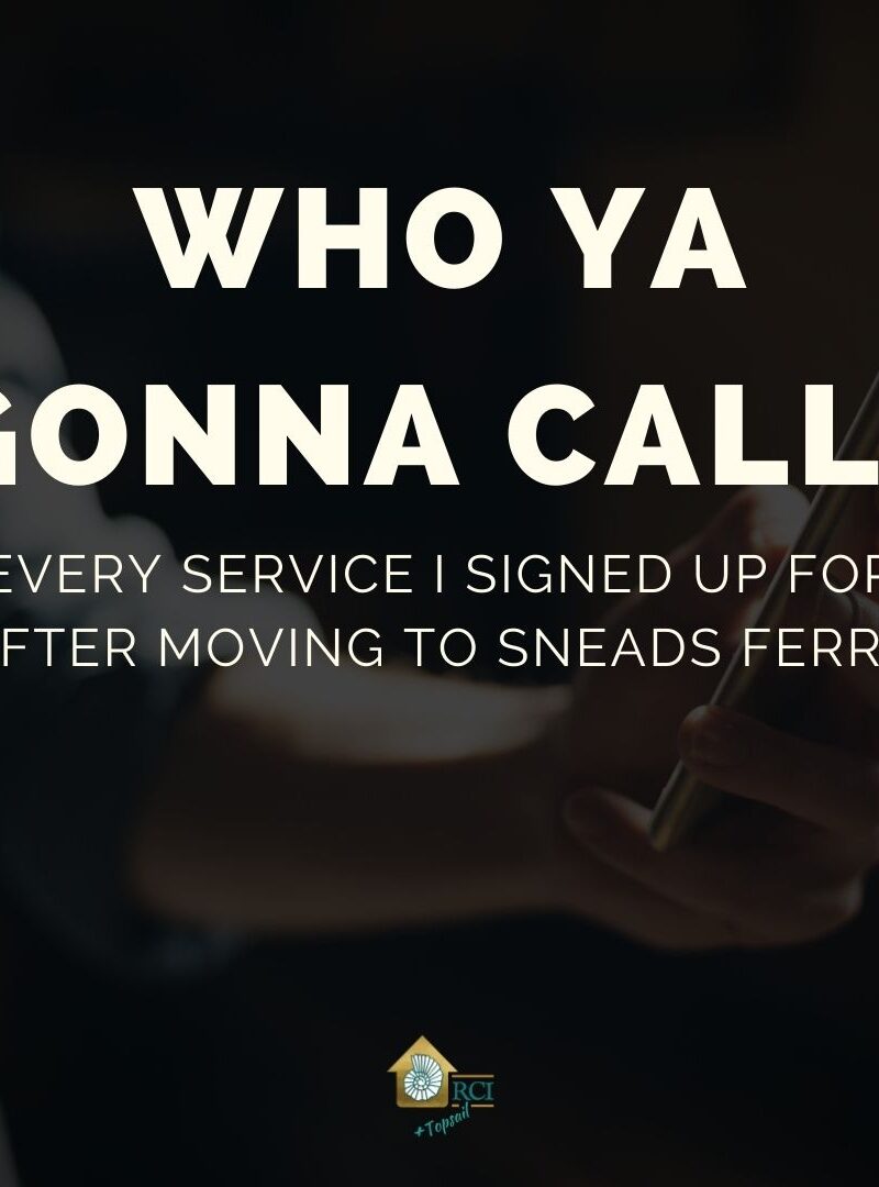 Who Ya Gonna Call Services - RCI Plus Topsail